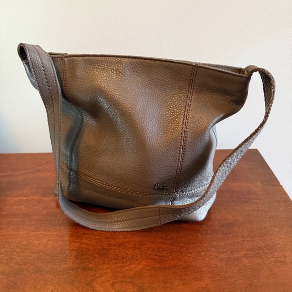 EUC The Sak De Young  Leather Hobo Shoulder Bag - Picture 1 of 6